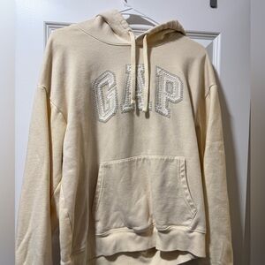 GAP Pastel Yellow Fleece Hoodie
